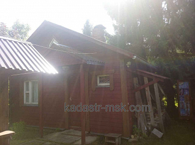 Технический план деревянного дома в СНТ «Лесная Поляна»