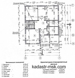 Обмеры жилого дома внутри и снаружи в д. Красное